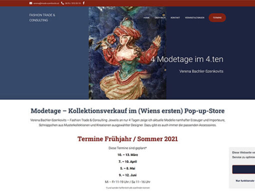 Website Mode Szenkovits